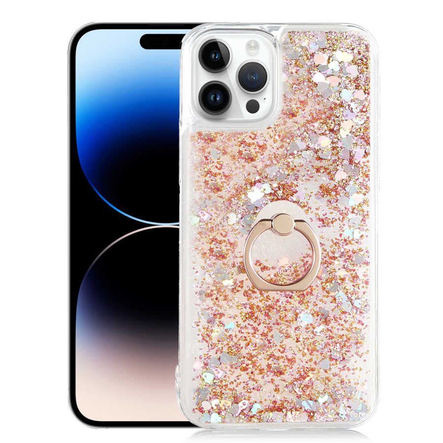 iPhone 14 Pro Kılıf Zore Milce Kılıf - Gold