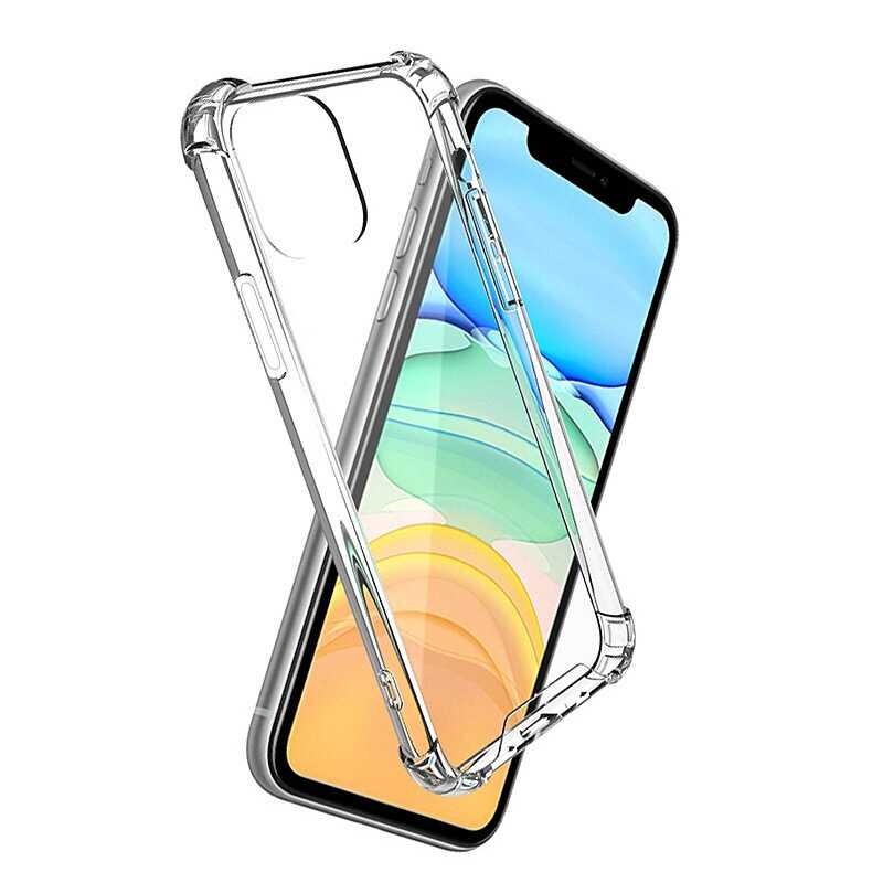 iPhone 14 Pro Max Kılıf Zore Nitro Anti Shock Silikon - Renksiz