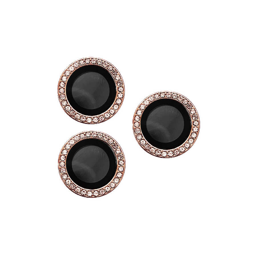 iPhone 14 Pro Max Zore CL-06 Kamera Lens Koruyucu - Rose Gold
