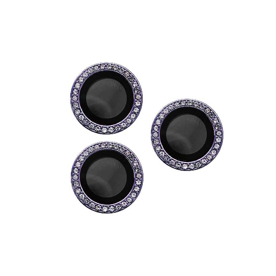 iPhone 14 Pro Max Zore CL-06 Kamera Lens Koruyucu - Derin Mor