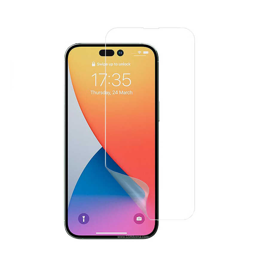 iPhone 14 Pro Zore Nano Micro Temperli Ekran Koruyucu