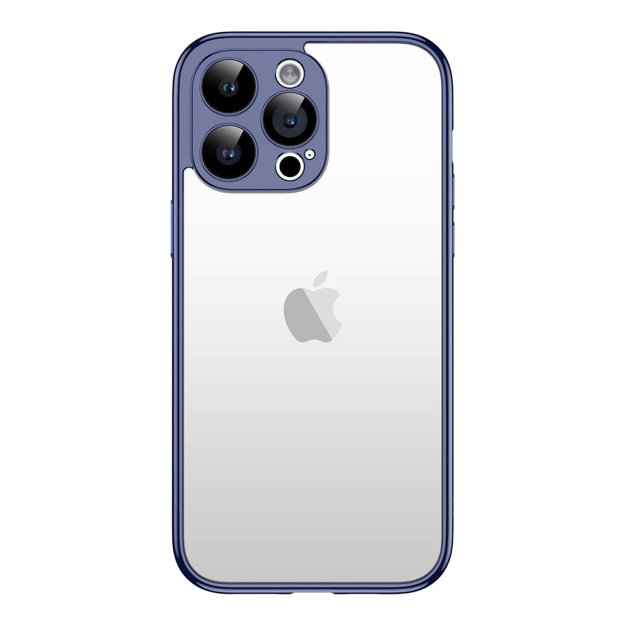 iPhone 15 Pro Kılıf Zore Kamera Korumalı Bontez Bumper - Lacivert