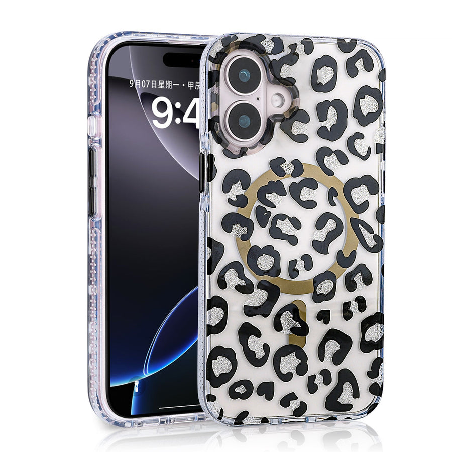 iPhone 16 Kılıf M-safe Şarj Özellikli Zore Jago Kılıf - Siyah