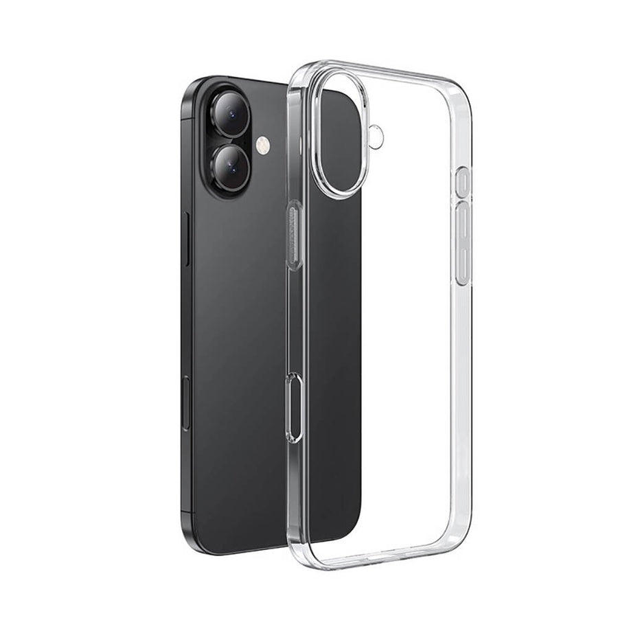 iPhone 16 Kılıf Zore Süper Silikon Kılıf - Şeffaf