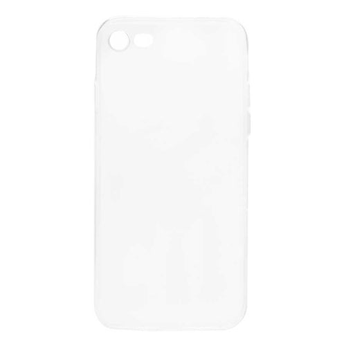 iPhone SE 2022 Kılıf Zore Süper Silikon Kılıf - Renksiz