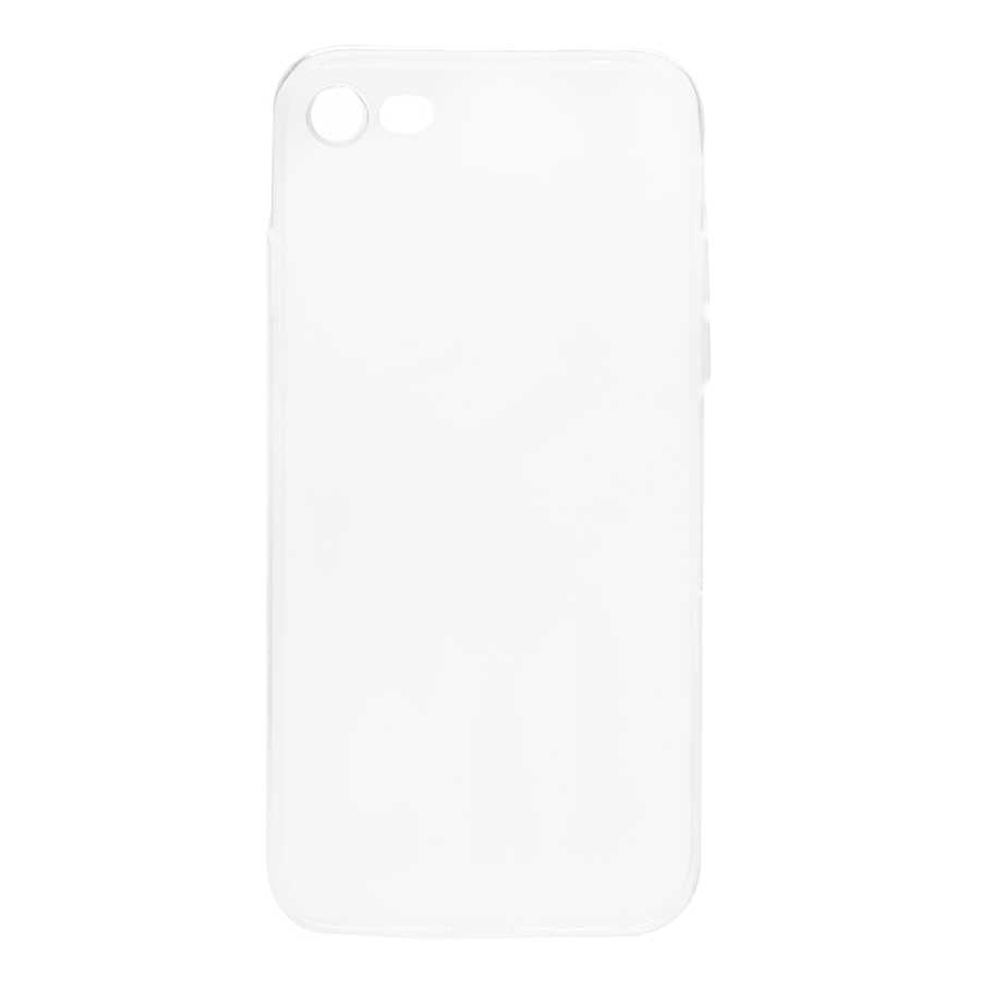 iPhone SE 2022 Kılıf Zore Süper Silikon Kılıf - Renksiz