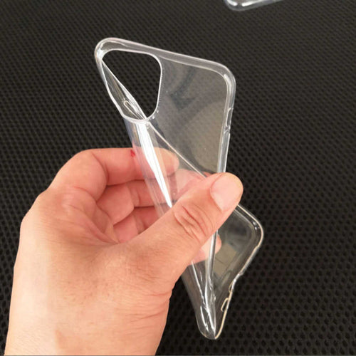 iPhone 11 Kılıf Zore Süper Silikon Kılıf - Renksiz