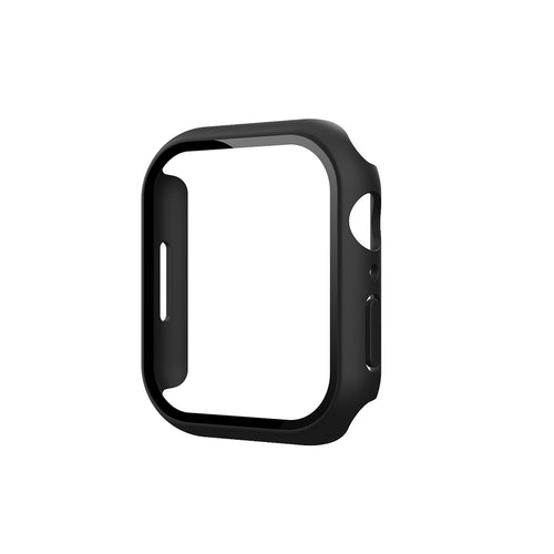 Watch 10 42mm Şeffaf Kasa ve Ekran Koruyucu Zore Watch Gard 13 - Siyah