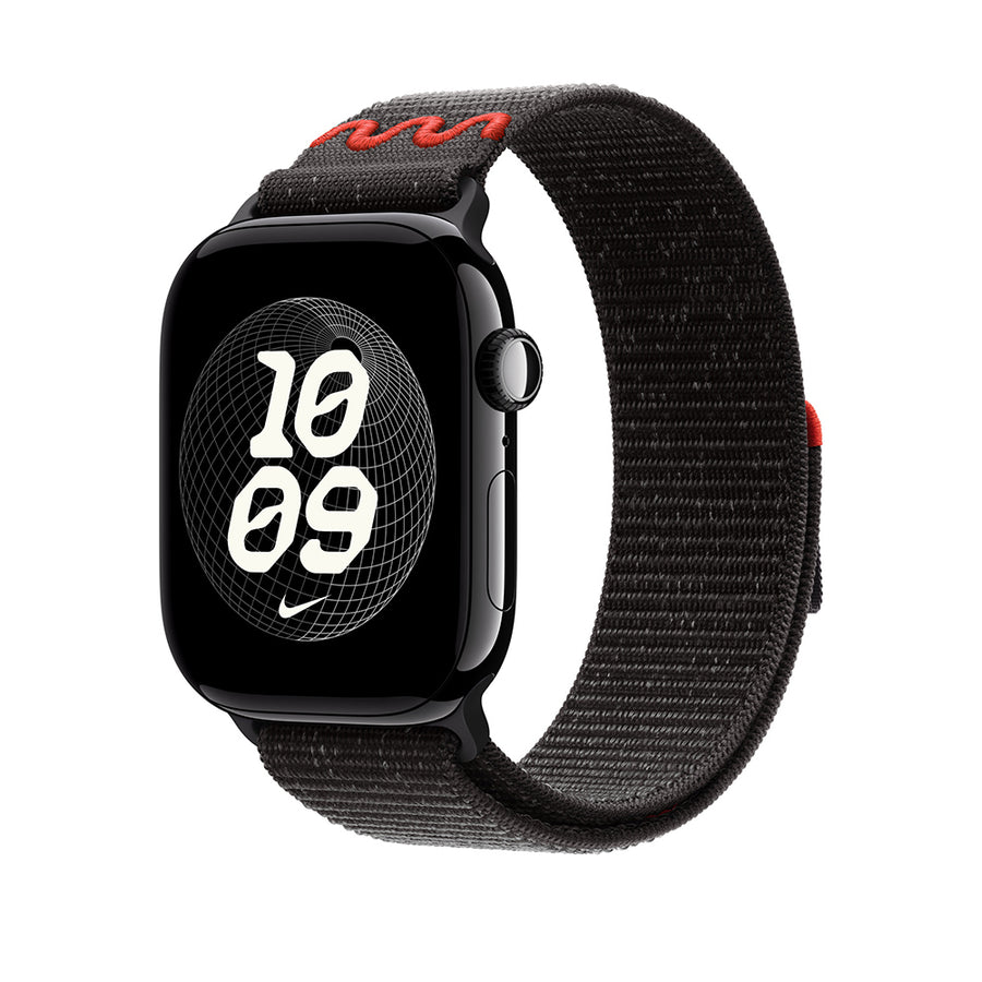 Watch 10 46mm KRD-91 Hasır Kordon Strap Kayış - Midnight Black