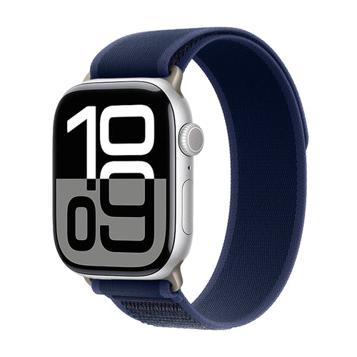 Watch 10 46mm Zore KRD-77 Hasır Kordon - Mavi