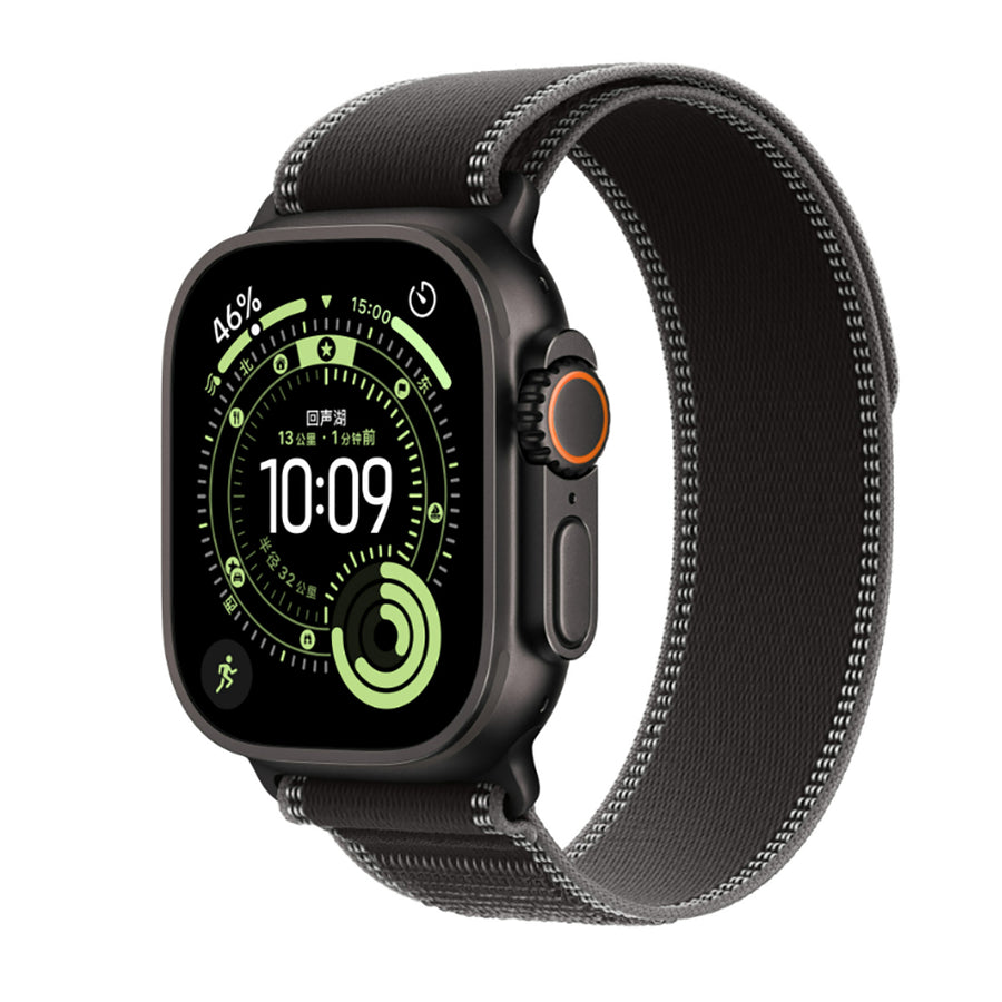 Watch 10 46mm Zore KRD-77 Hasır Kordon - Charcoal