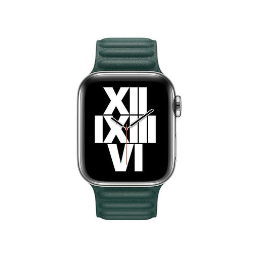 ​​​ Watch 38mm KRD-34 Deri Kordon - Koyu Yeşil