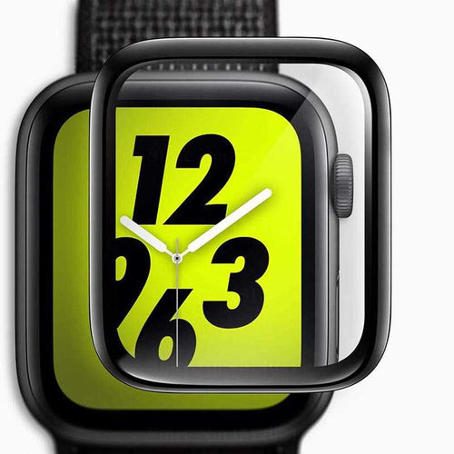 Watch 40mm Zore Full Yapışkanlı Cam Ekran Koruyucu - Siyah