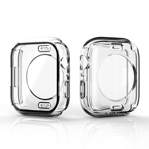 Watch 7 41mm 360 Derece Korumalı Kasa ve Ekran Koruyucu Zore Watch Gard 12 - Renksiz