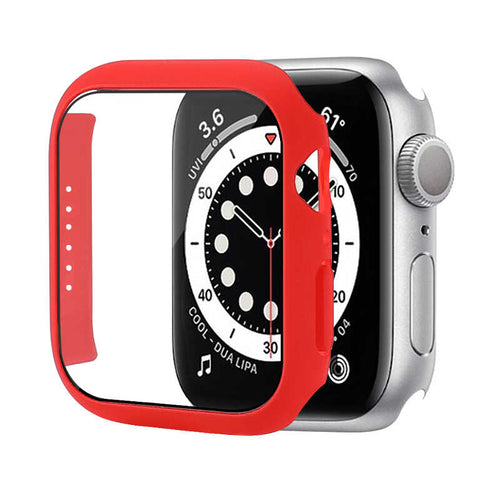 Watch 7 41mm Zore Watch Gard 01 Ekran Koruyucu - Kırmızı