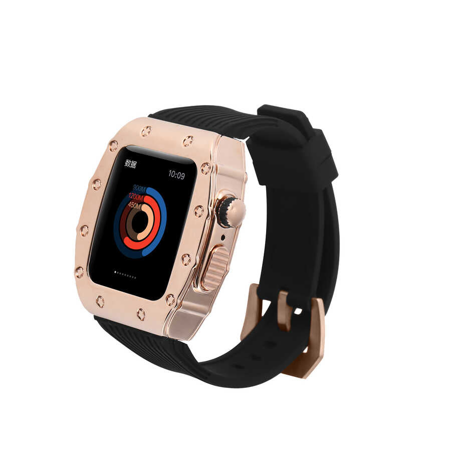 ​​​ Watch 7 45mm KRD-65 Kordon - Siyah-Rose Gold