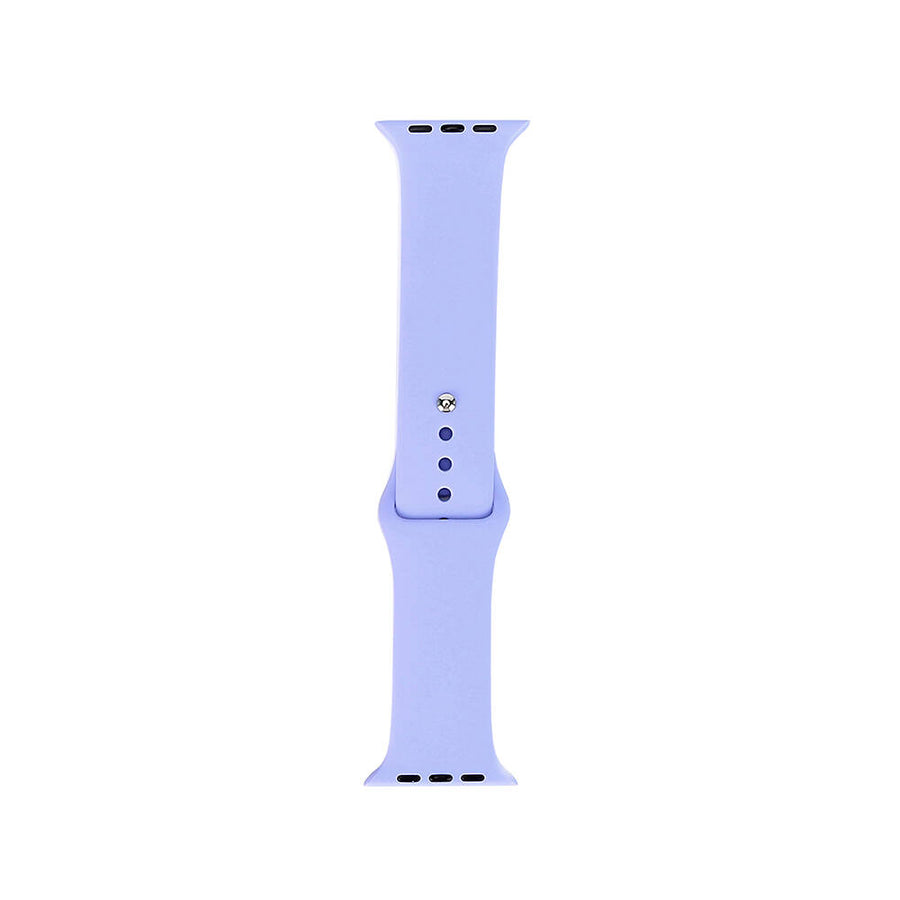 Watch Ultra 49mm Band Serisi Klasik Kordon Silikon Strap Kayış - Lila