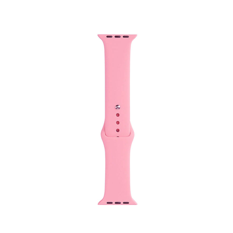 Watch Ultra 49mm Band Serisi Klasik Kordon Silikon Strap Kayış - Pembe
