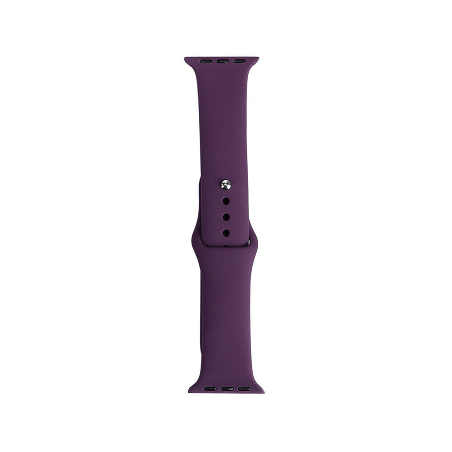 Watch Ultra 49mm Band Serisi Klasik Kordon Silikon Strap Kayış - Violet