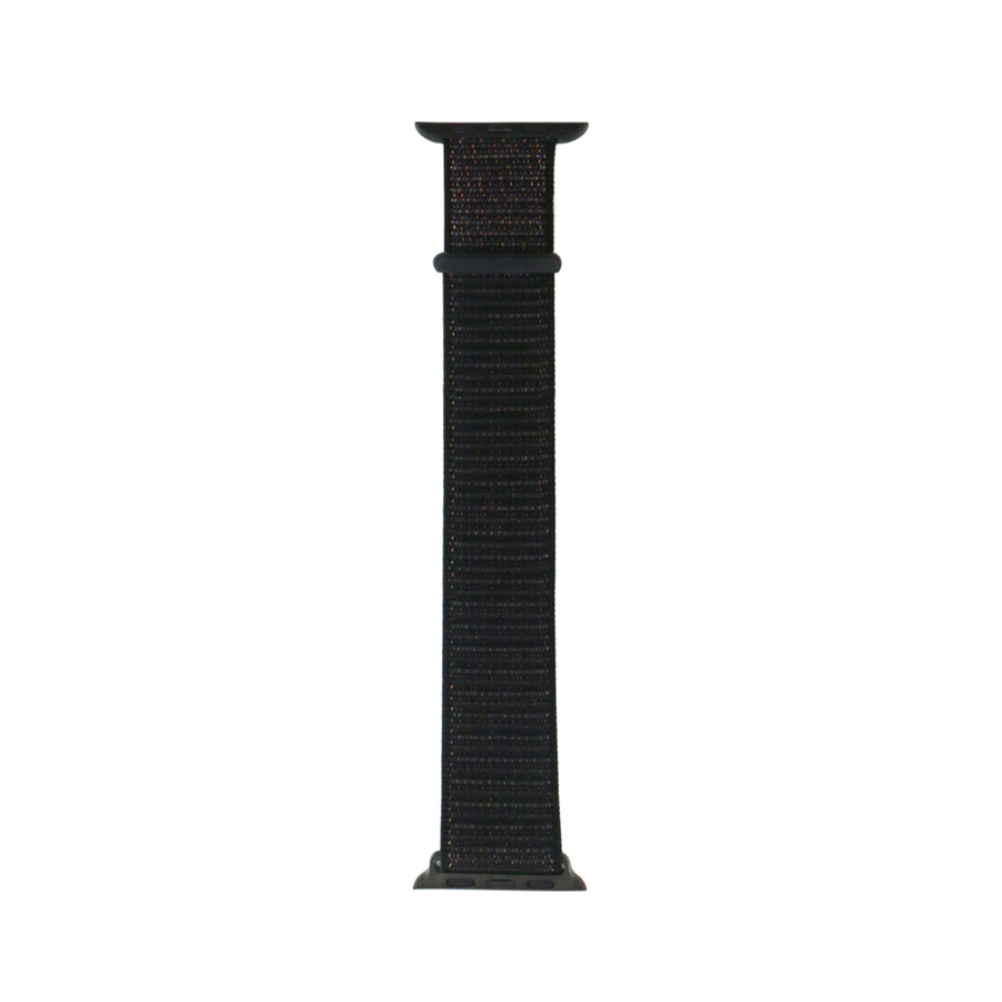 Watch Ultra 49mm Kordon Band-03 Serisi Hasır Strap Kayış - Siyah