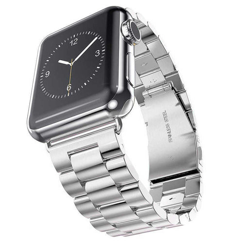 Watch Ultra 49mm Kordon KRD-04 Metal Strap Kayış - Gümüş