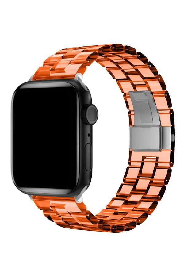 Watch Ultra 49mm Kordon KRD-33 Strap Kayış - Turuncu