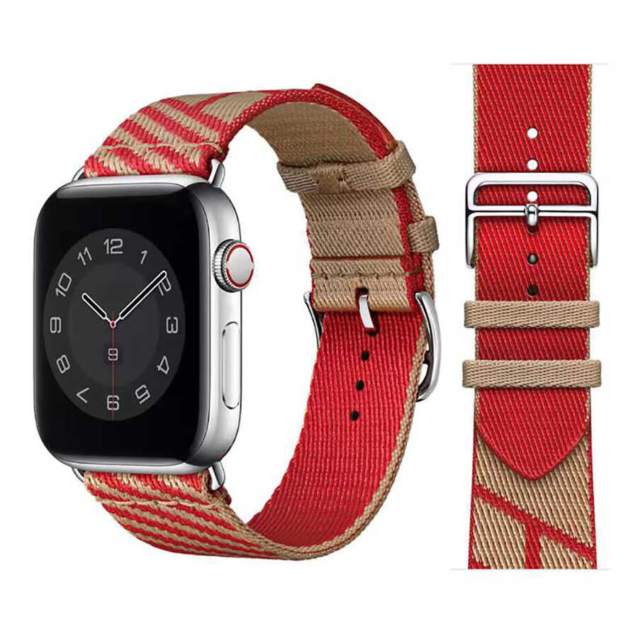 Watch Ultra 49mm Kordon KRD-51 Hasır Strap Kayış - NO2