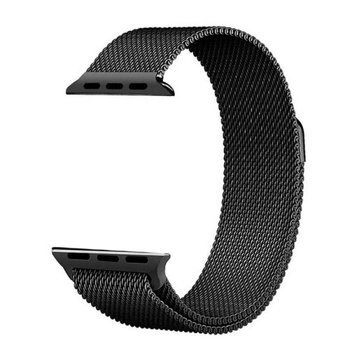 Watch Ultra 49mm Kordon Zore KRD-01 Metal Strap Kayış - Siyah