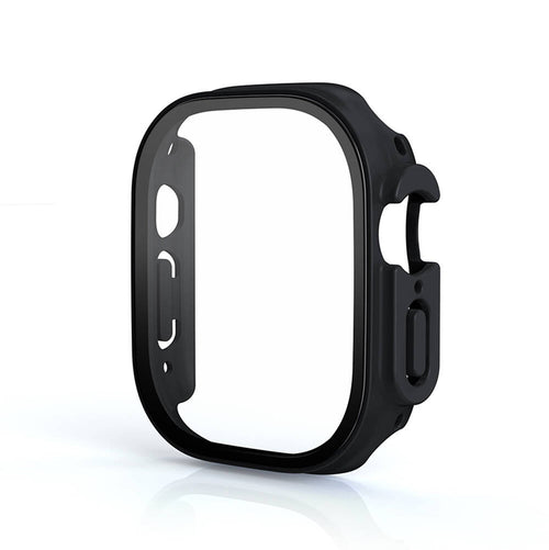 Watch Ultra 49mm Zore 01 Kasa ve Ekran Koruyucu - Siyah