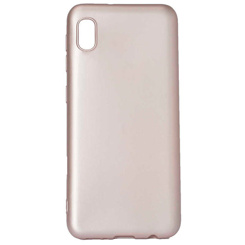 Galaxy A01 Core Kılıf Zore Premier Silikon Kılıf - Rose Gold