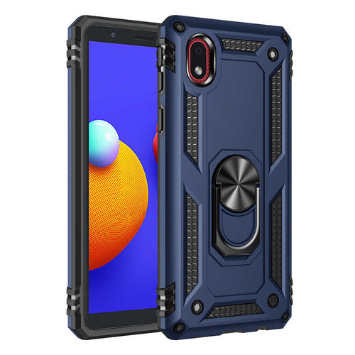 Galaxy A01 Core Kılıf Zore Vega Kılıf - Mavi
