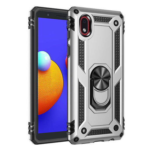 Galaxy A01 Core Kılıf Zore Vega Kılıf - Gri