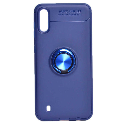 Galaxy A01 Kılıf Zore Ravel Silikon Kılıf - Mavi