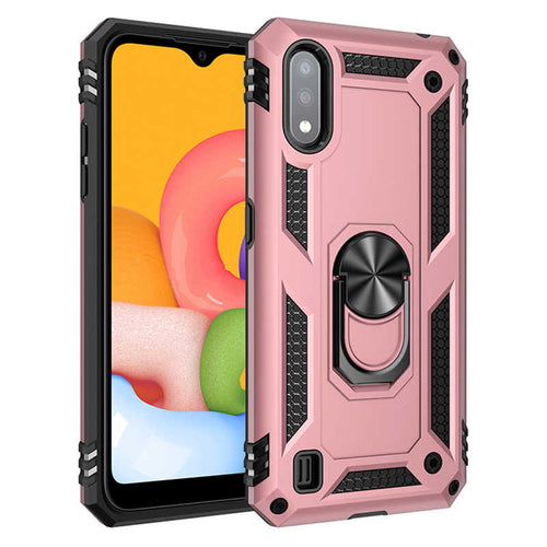 Galaxy A01 Kılıf Zore Vega Kılıf - Rose Gold
