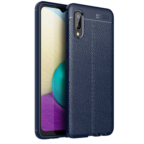 Galaxy A02 Kılıf Zore Niss Silikon Kılıf - Lacivert