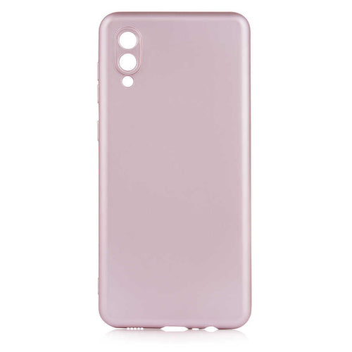 Galaxy A02 Kılıf Zore Premier Silikon Kılıf - Rose Gold