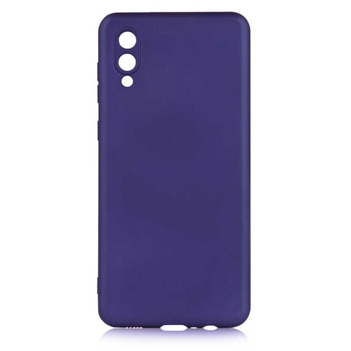 Galaxy A02 Kılıf Zore Premier Silikon Kılıf - Lacivert
