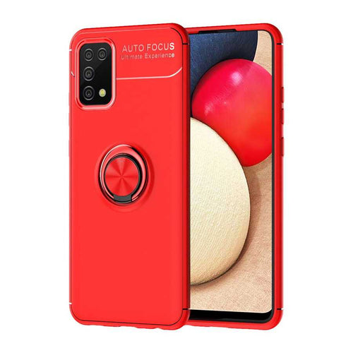 Galaxy A02S Kılıf Zore Ravel Silikon Kılıf - Kırmızı