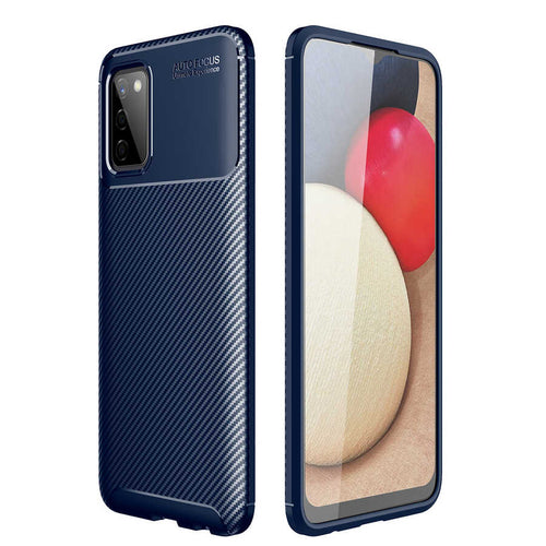 Galaxy A03S Kılıf Zore Negro Silikon Kılıf - Lacivert