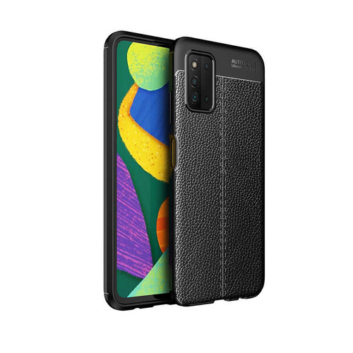 Galaxy A03S Kılıf Zore Niss Silikon Kılıf - Siyah