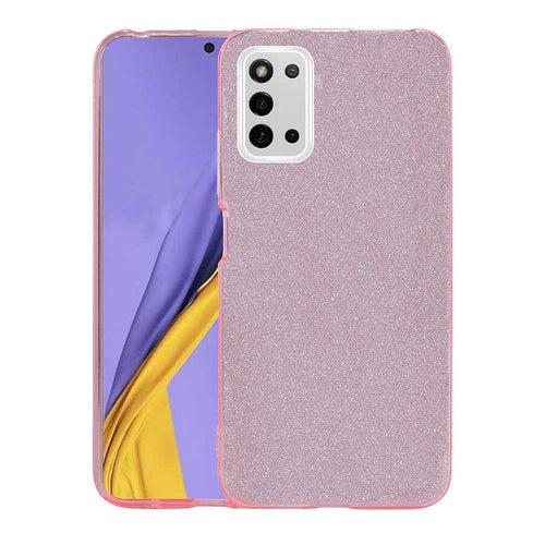 Galaxy A03S Kılıf Zore Shining Silikon - Pembe