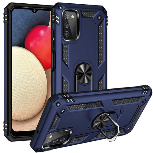 Galaxy A03S Kılıf Zore Vega Kılıf - Mavi