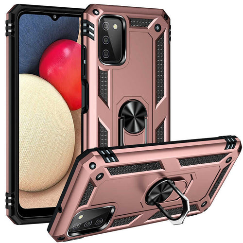 Galaxy A03S Kılıf Zore Vega Kılıf - Rose Gold