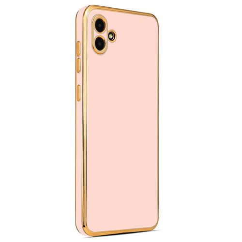 Galaxy A04 Kılıf Zore Bark Kılıf - Rose Gold