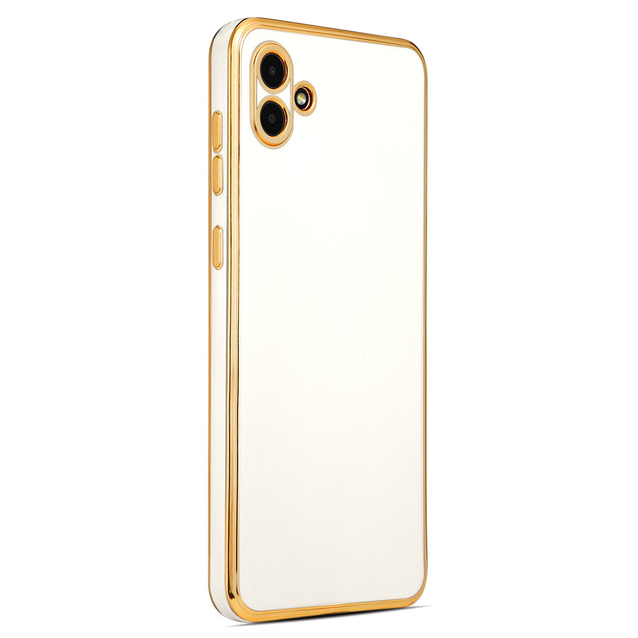 Galaxy A04 Kılıf Zore Bark Kılıf - Beyaz