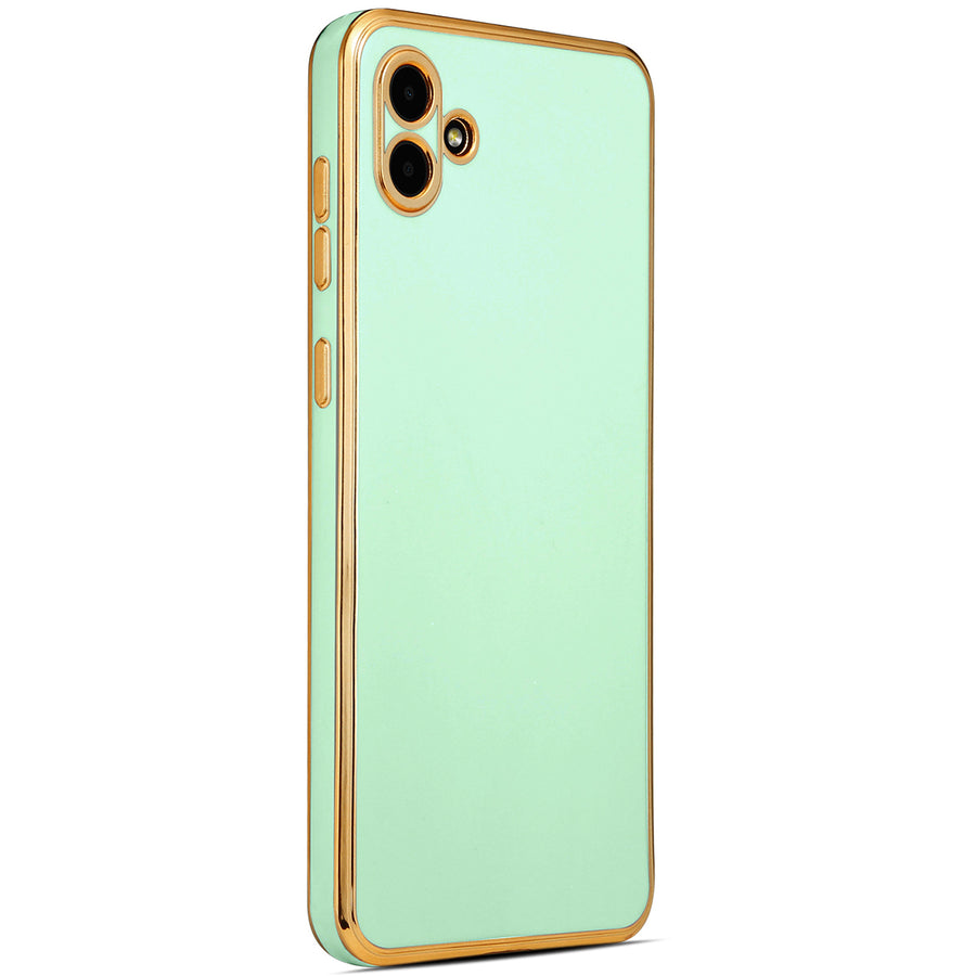 Galaxy A04 Kılıf Zore Bark Kılıf - Açık Yeşil