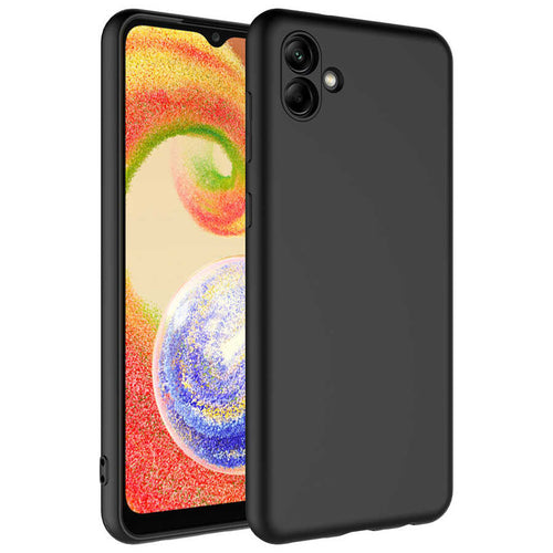 Galaxy A04 Kılıf Zore Mara Lansman Kılıf - Siyah