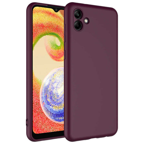 Galaxy A04 Kılıf Zore Mara Lansman Kılıf - Koyu Mor