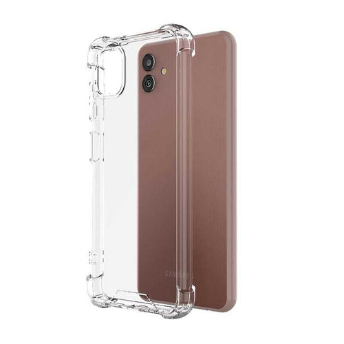 Galaxy A04 Kılıf Zore Nitro Anti Shock Silikon - Renksiz