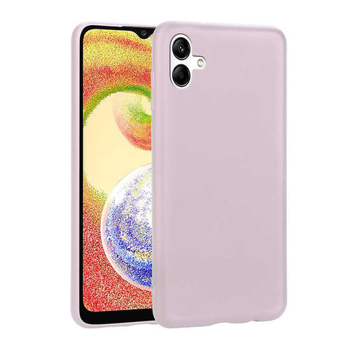 Galaxy A04 Kılıf Zore Premier Silikon Kılıf - Rose Gold